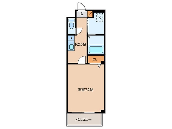 サニーコート松軒の物件間取画像